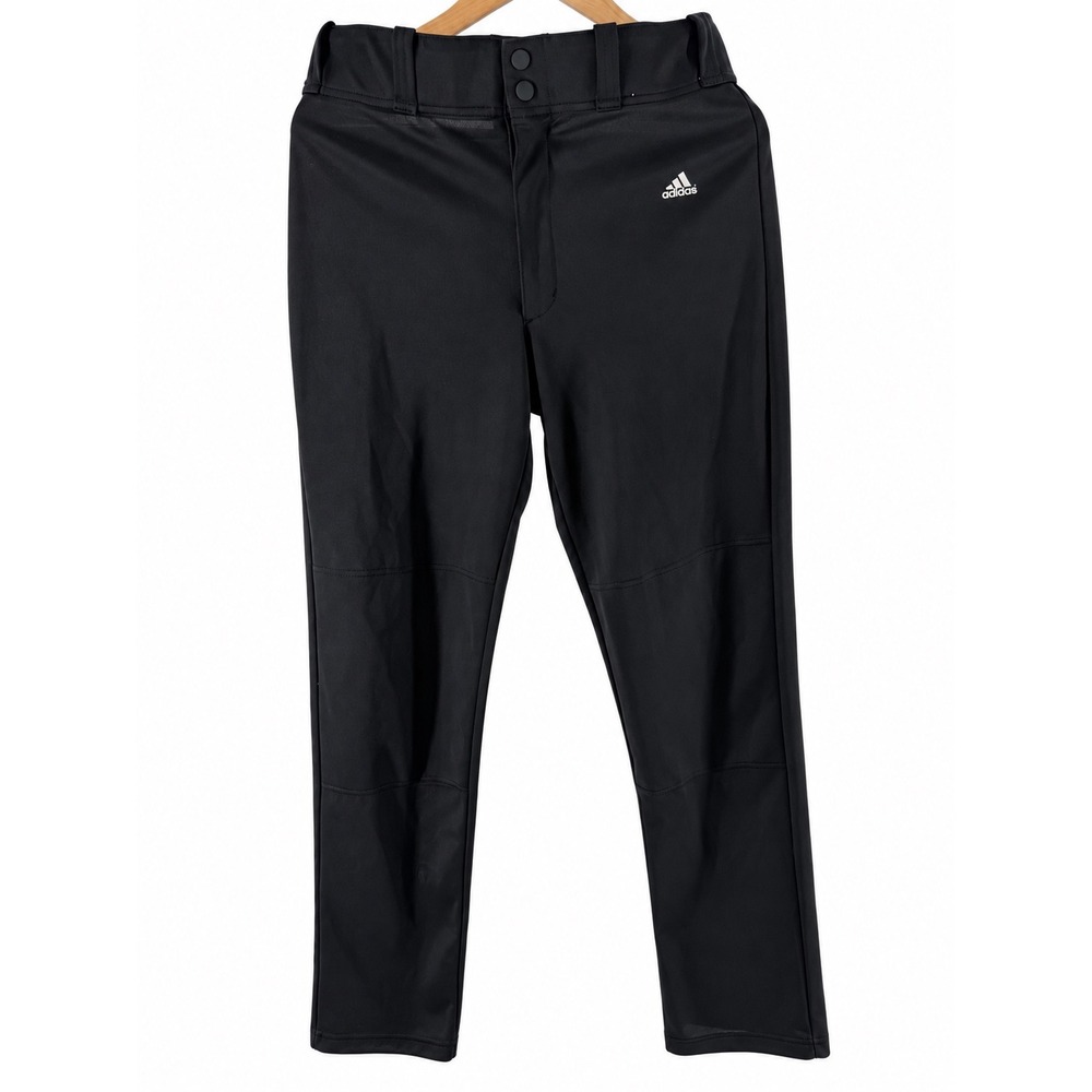 Adidas Aeroready Kids Baseball Pants Black XL 15-16Y Athletic Trousers